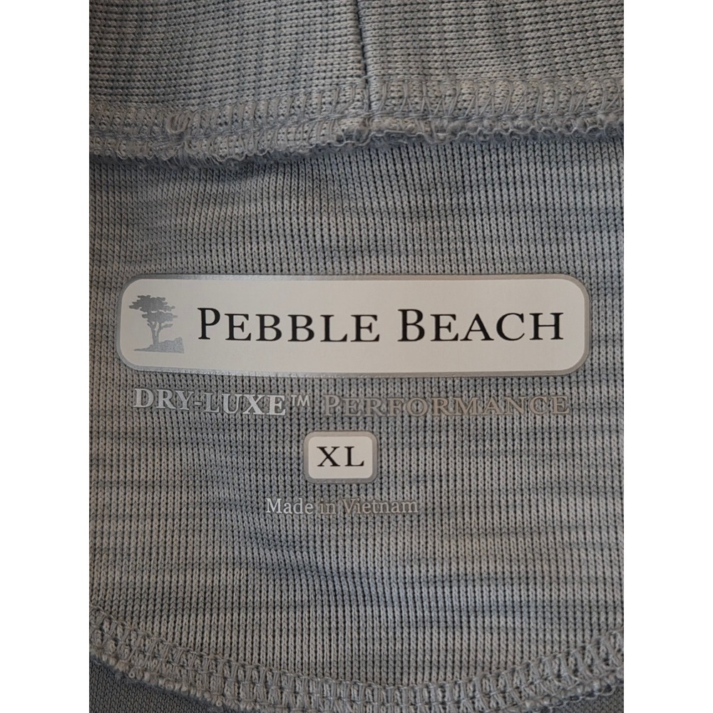 Pebble Beach Dry Luxe Performance Women's size XL Cardigan Polyester Golf Gray - Picture 6 of 10